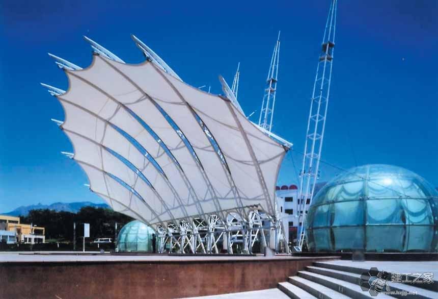 金昌车棚膜结构网架